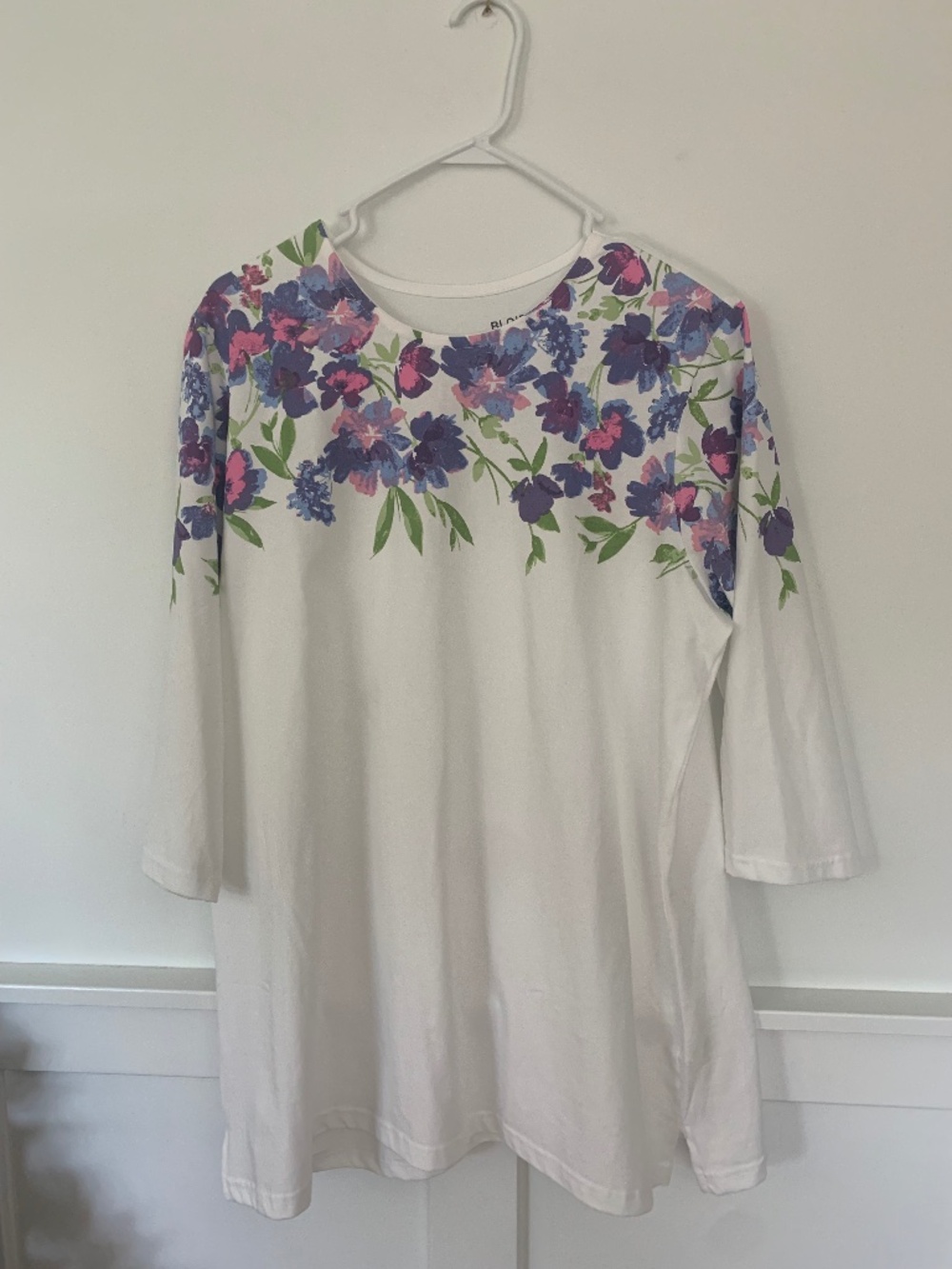 New Colorful Top with Flowers